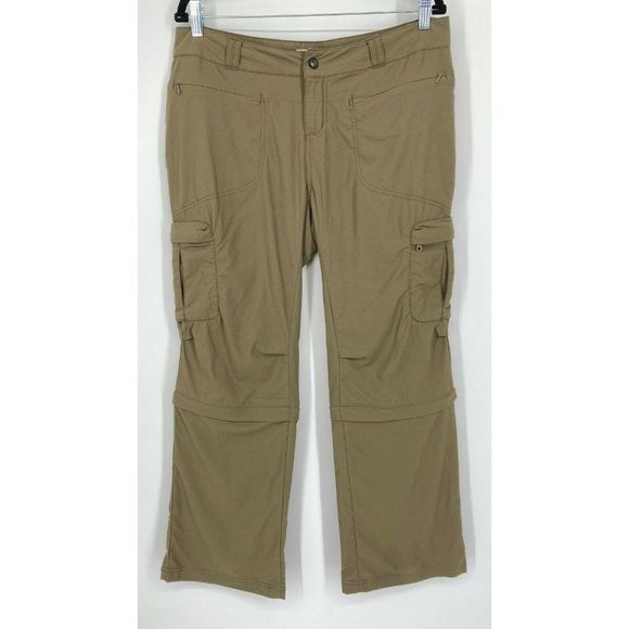 REI Pants & Jumpsuits Rei Convertible Cargo Hiking Pants Womens 2 Petite Stretch Lightweight